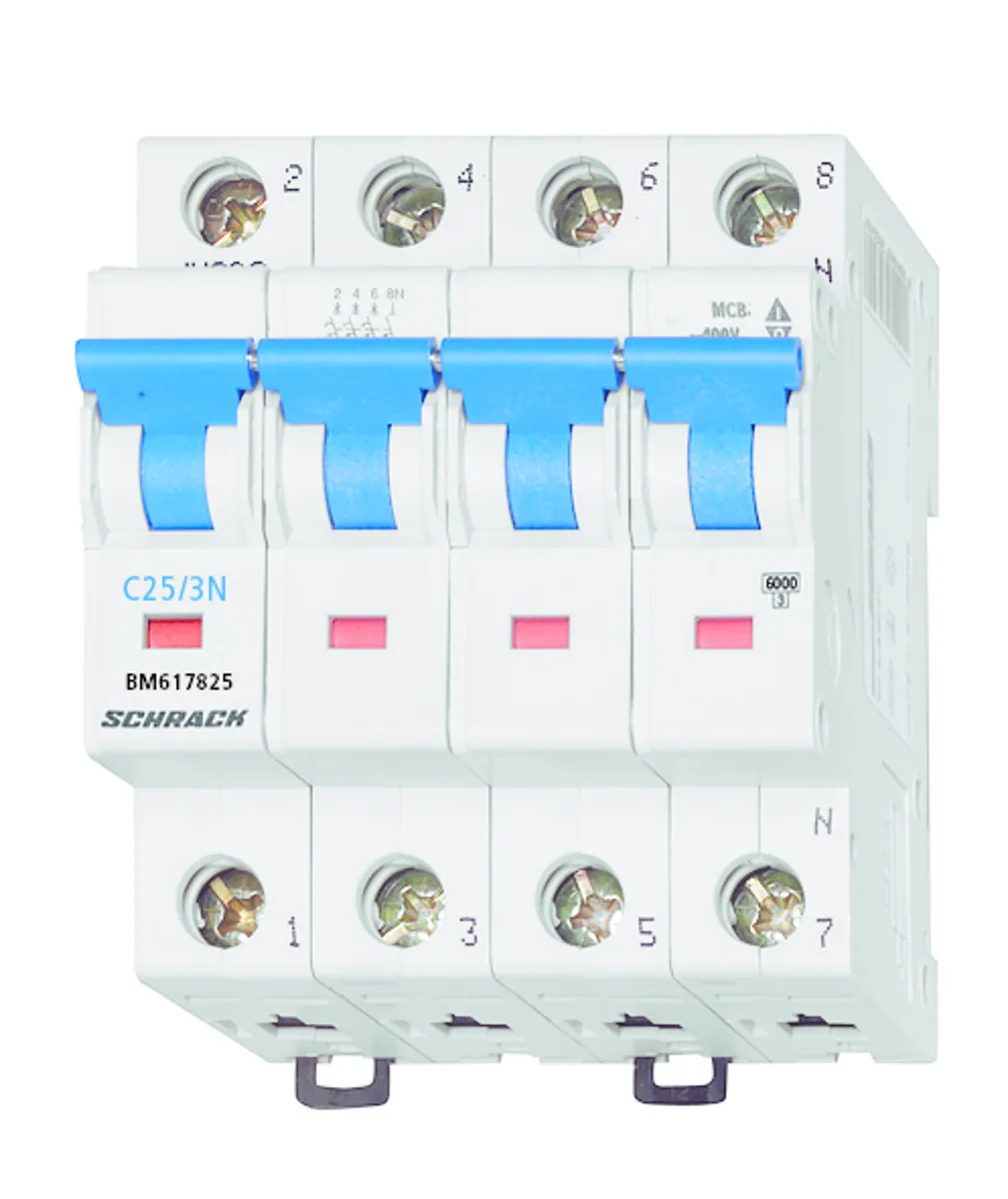 Автоматический выключатель BM C25/3+N, 6kA