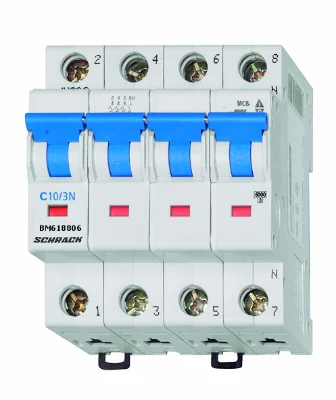 Автоматты ажыратқыш BM ME B6/3+N, 6kA