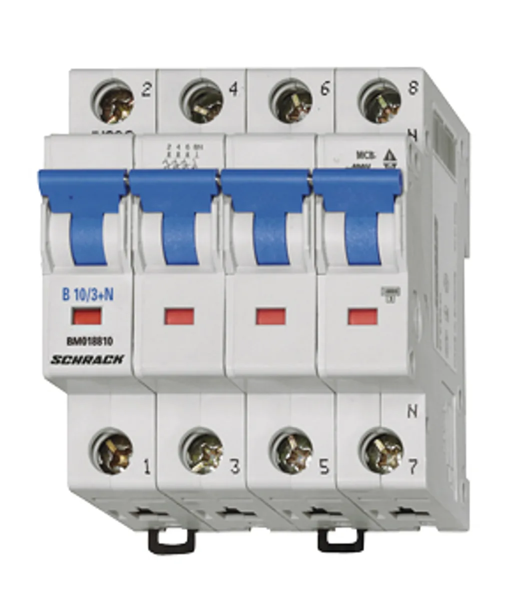 Автоматты ажыратқыш BM B10/3+N, 6kA