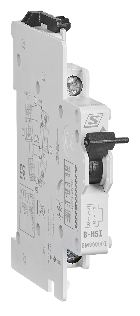 Көмекші контакт 1НО+1НЗ, жылдам зажимдеу клеммасы, ВМ және ВО үшін