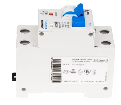 RCD C13A/1+N/10kA/30mA/A, Series B
