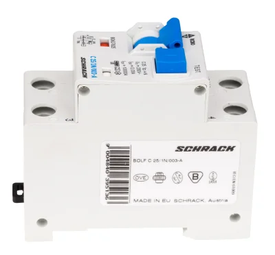 АВДТ C25А/1+N/10кА/30мА/A, B сериясы