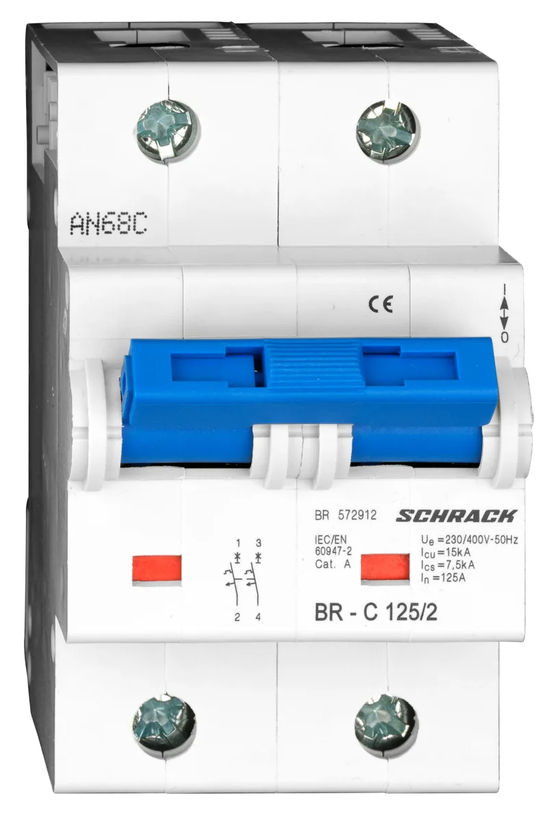 Автоматический выключатель C125/2, 15кА