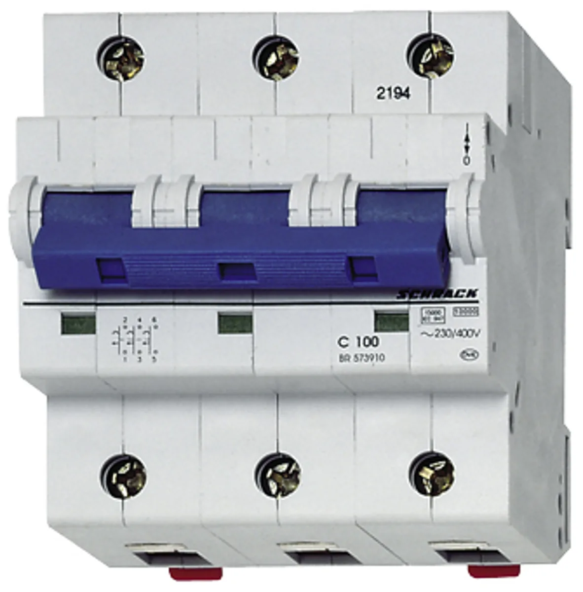 Automatic Circuit Breaker C63/3, 25kA