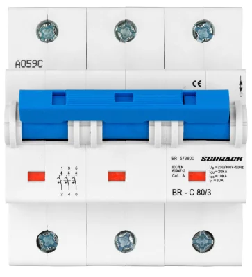 Automatic Circuit Breaker C80/3, 20kA