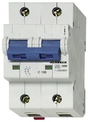 Автоматический выключатель C100/2, 10кА
