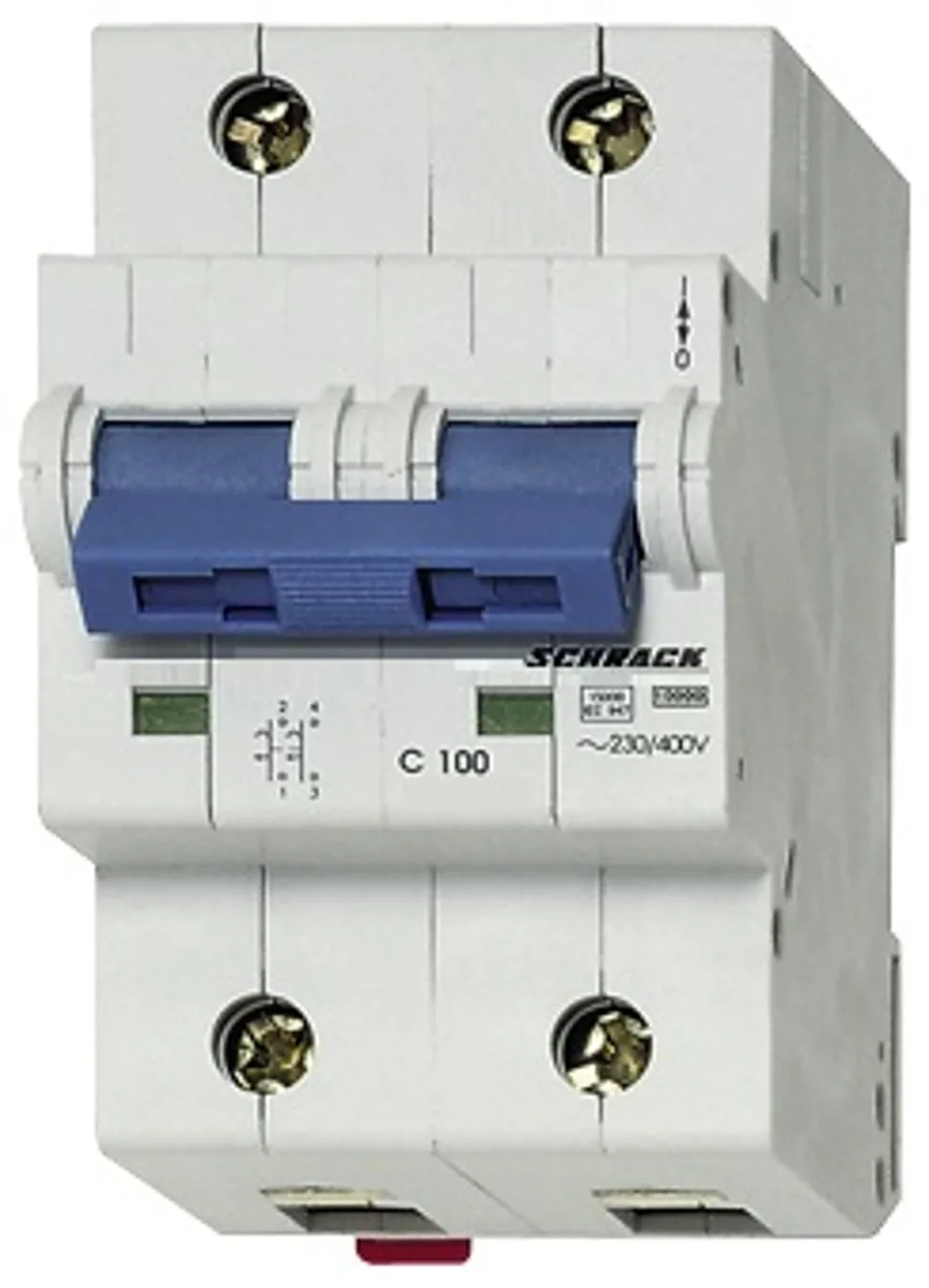 Автоматический выключатель C100/2, 10кА