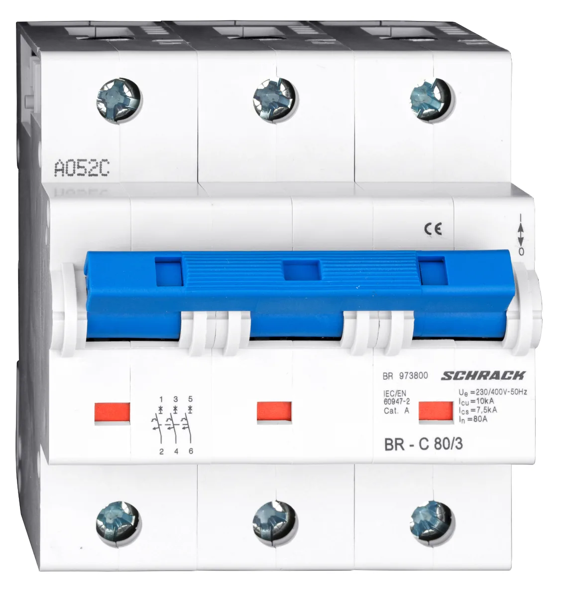 Автоматический выключатель C80/3, 10кА