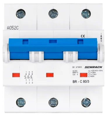 Автоматический выключатель C80/3, 10кА