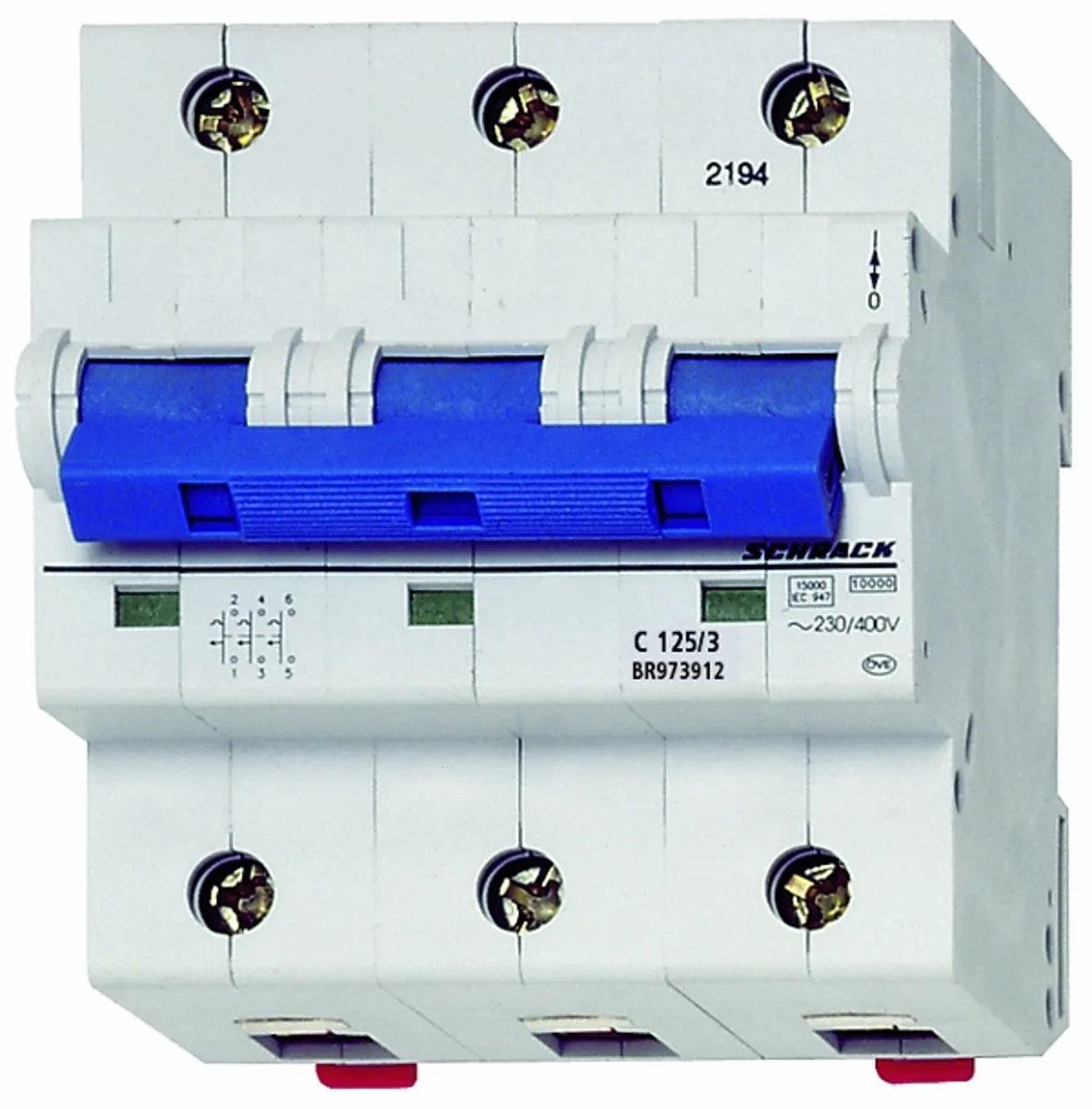 Automatic Circuit Breaker C125/3, 10kA