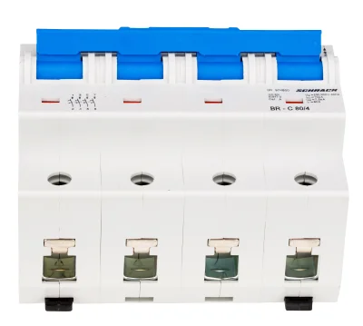 Автоматический выключатель C80/4, 10кА