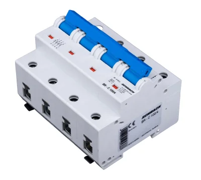 Автоматический выключатель C100/4, 10кА