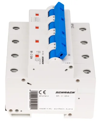 Автоматический выключатель C125/4, 10кА