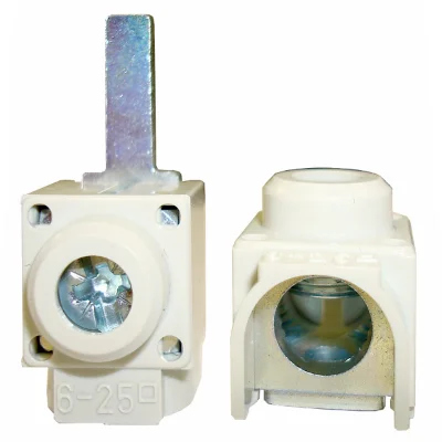 Зажим штырьковой, прямой, 6-25мм, короткий