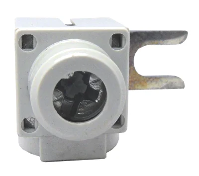 Зажим вилочный, подключ. сбоку, 6-50мм, короткий