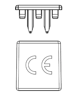 Торцевая заглушка для 3-п шин BSB 16 мм.кв.