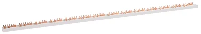 Four-pole busbar 16mm² sq, 1 meter, BSB, Schrack