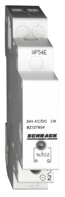 Модульный индикатор LED 12-24VAC/DC, 1 индикатор, красный/зеленый