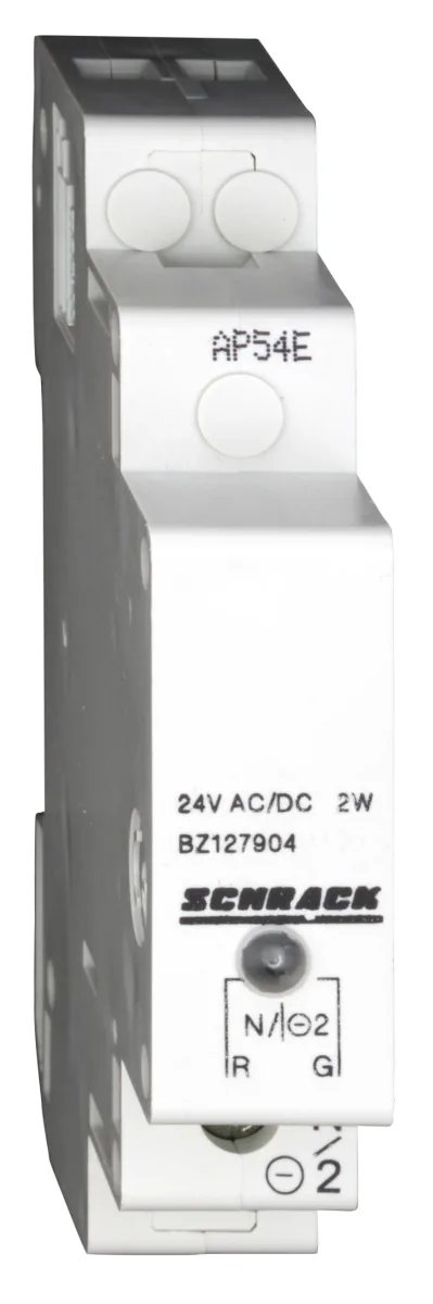Модульный индикатор LED 12-24VAC/DC, 1 индикатор, красный/зеленый
