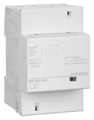 Modular Contactor 40A/4NO/230VAC/3MW