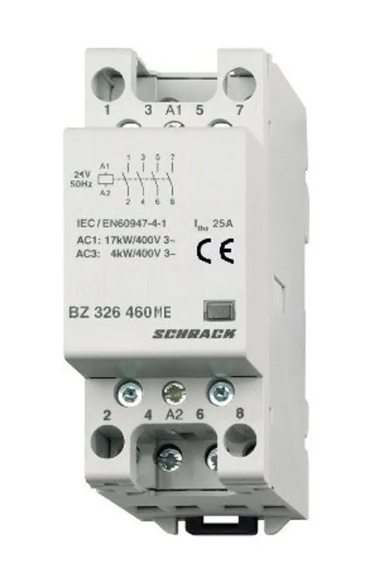 Контактор 25A/4NO/24VAC