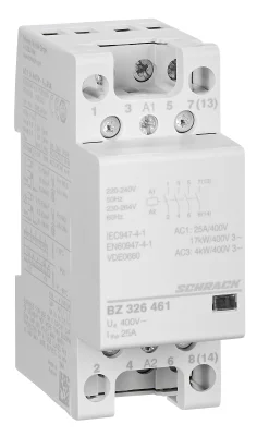Контактор модульный 25A/4NO/230VAC/2MW