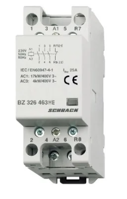 Контактор 25A/3NO+1NC/230VAC