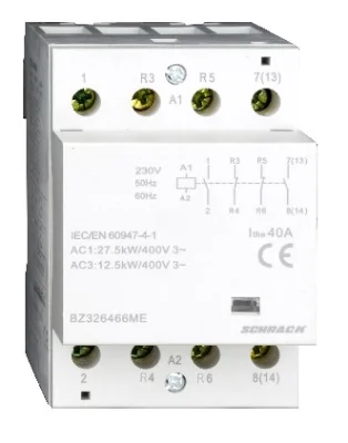 Контактор 40A/2NO+2NC/230VAC