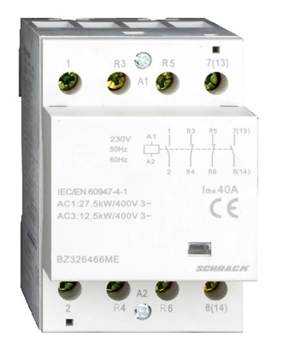 Контактор 40A/2NO+2NC/230VAC