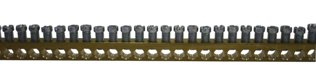 Шина нейтрали, L=1м, 10мм.кв