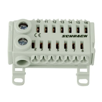 Easy Connection клеммалық блогы, сұр түсті