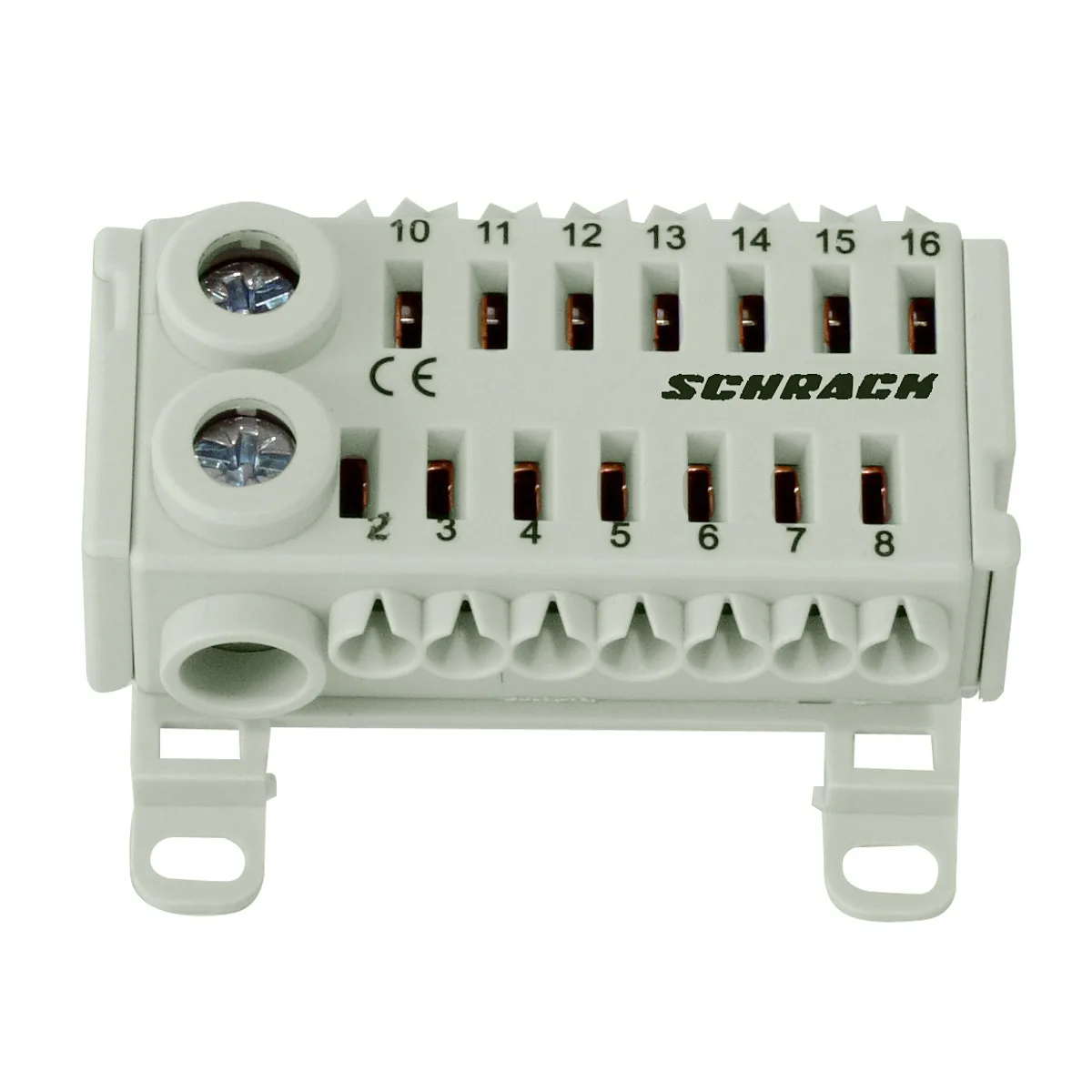 Easy Connection клеммалық блогы, сұр түсті