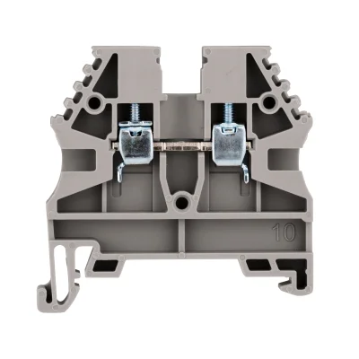 Өткелі клемма 2,5 мм.кв, AVK2.5 түрі, сұры