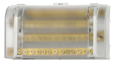 Клеммный блок 4-полюсный 160А, 1х35мм.кв, 3x25+8x16мм.кв