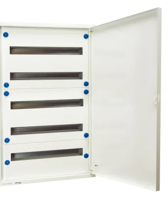 Щит накладной 5x24M, белый, дверь стандарт.