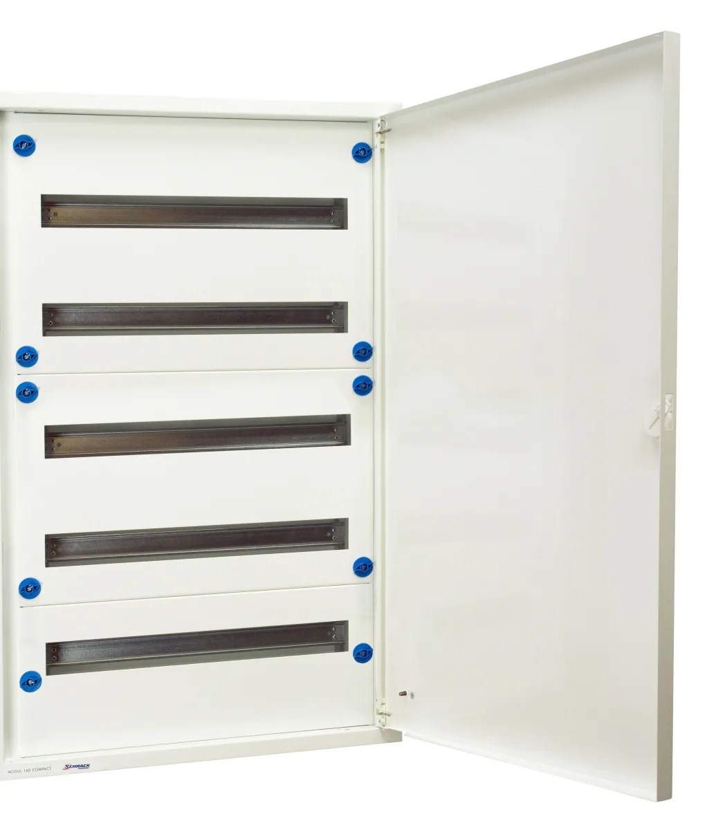 Щит накладной 5x24M, белый, дверь стандарт.