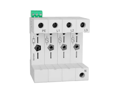 Гнездо Vartec TII,  3+1 (3 VVM, 1 VGM), вспом.контакт