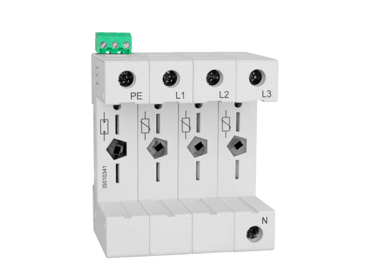 Гнездо Vartec TII,  3+1 (3 VVM, 1 VGM), вспом.контакт