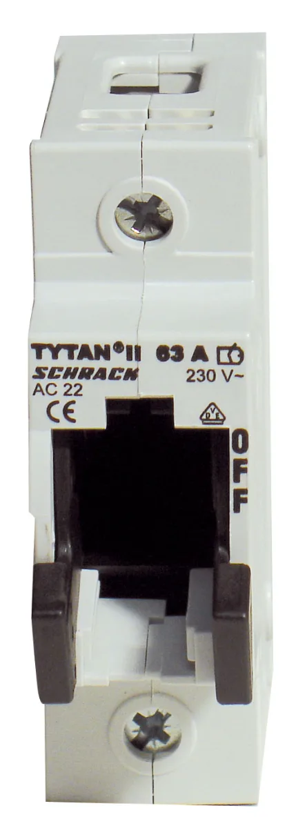 Разъединитель нагрузки TYTAN II D02, 1-пол, 63A