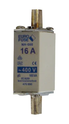 Предохранитель, типоразмер 00, 16А, 400VAC