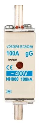 Предохранитель, типоразмер 00, 100А, 400VAC