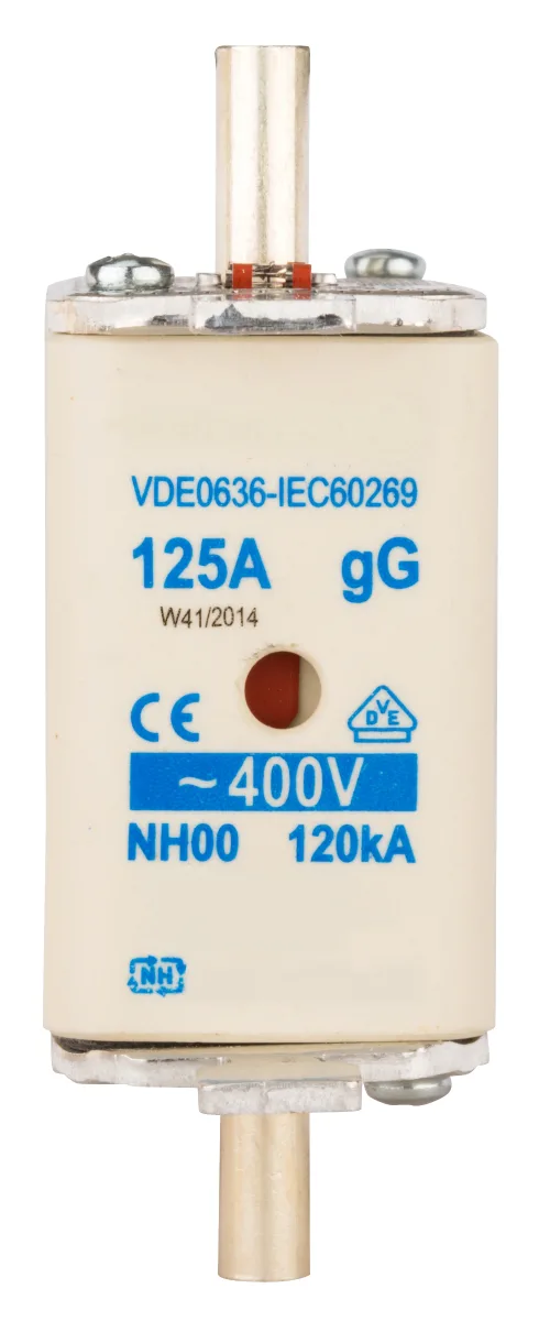 Предохранитель, типоразмер 00, 125А, 400VAC