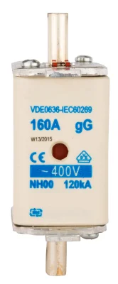 Предохранитель, типоразмер 00, 160А, 400VAC