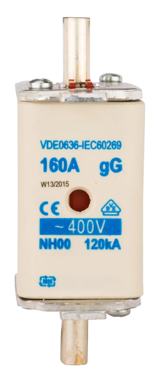 Предохранитель, типоразмер 00, 160А, 400VAC