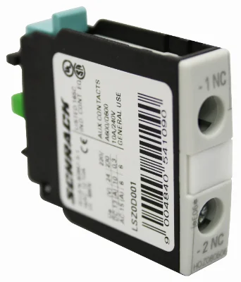 Вспомогательный контакт, 1-пол, 1НЗ, размер S0-S12