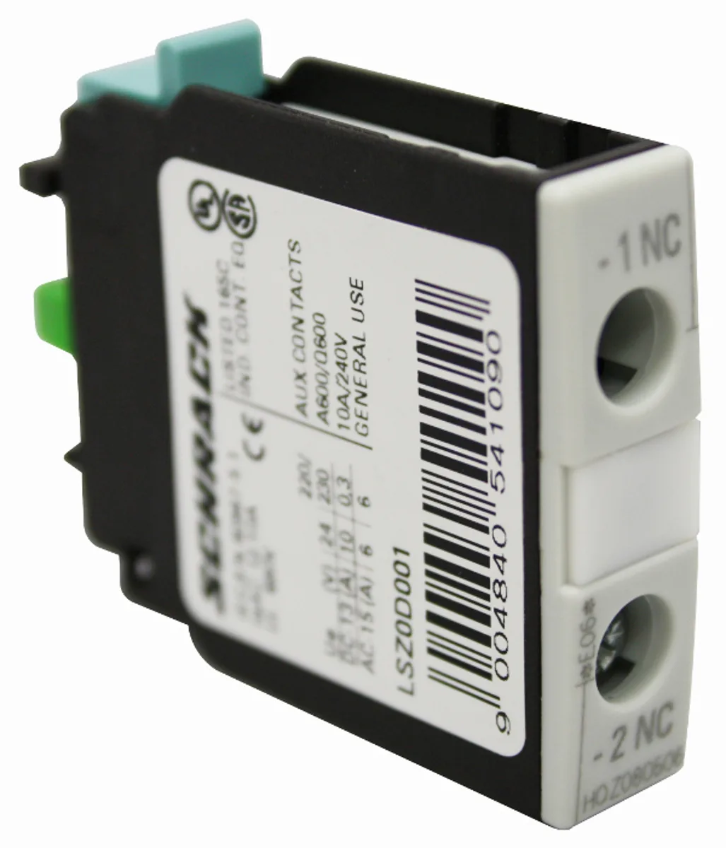 Auxiliary Contact, 1-pole, 1NC, Size S0-S12