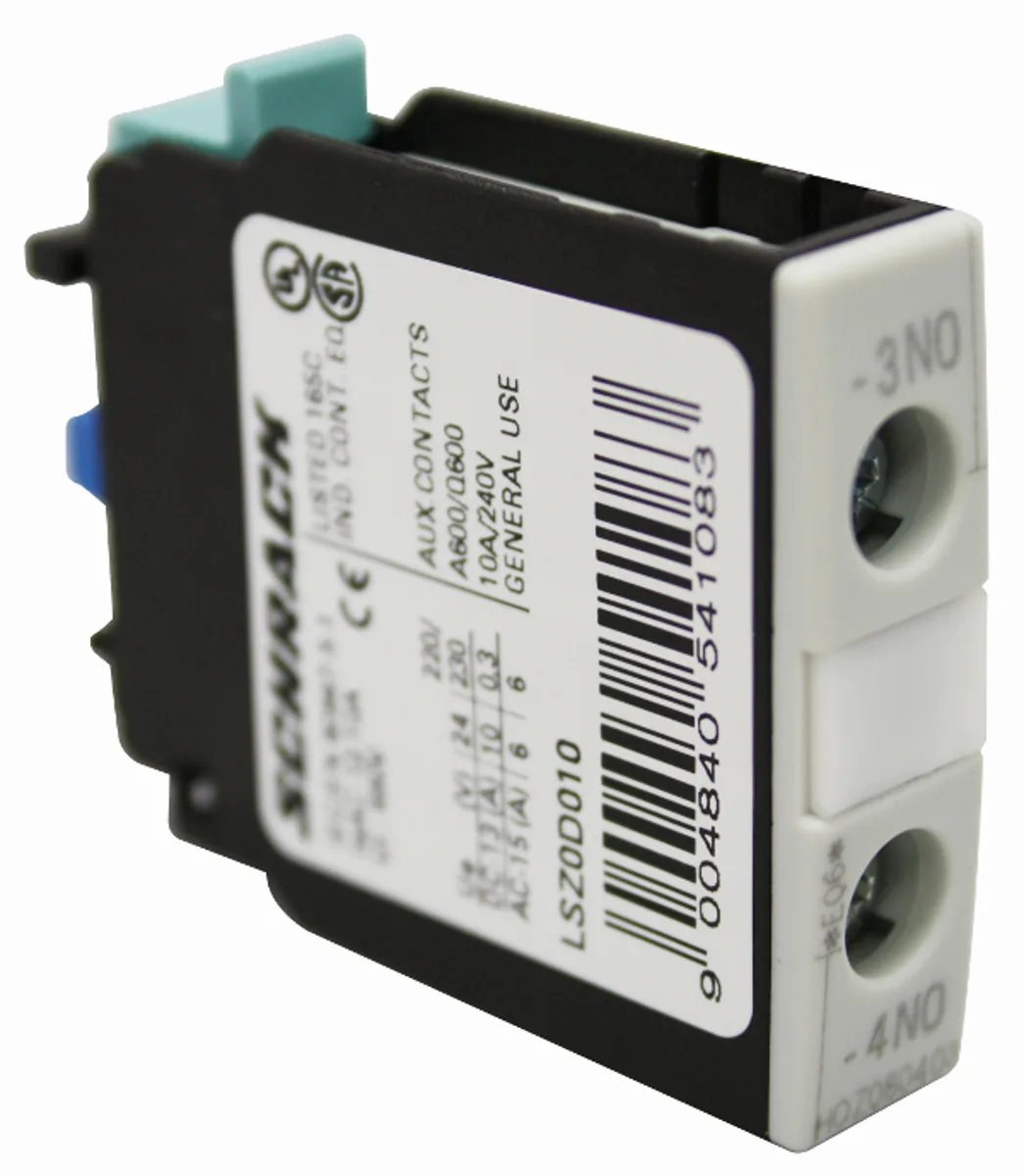 Вспомогательный контакт, 1-пол, 1Н0, размер S0-S12