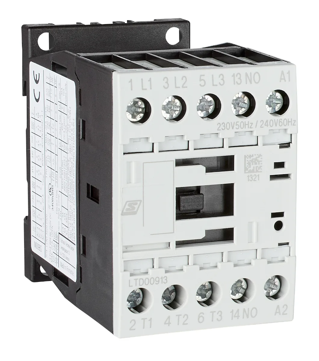 Contactor 4kW/400V/9A/1NO, coil 230VAC