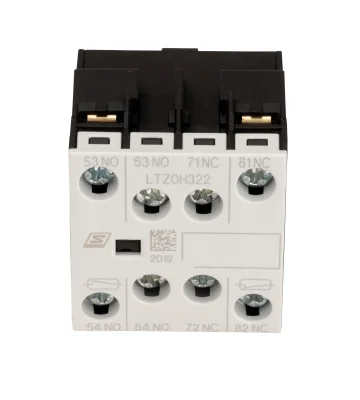Вспомогательный контакт, фронтальный, 2НО+2НЗ, 1НО+1НЗ для контакторов LTH0