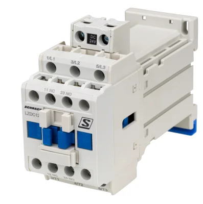 Contactor 3-pole, CUBICO Classic, 5,5kW, 12A, 1NO+1NC, 24VDC